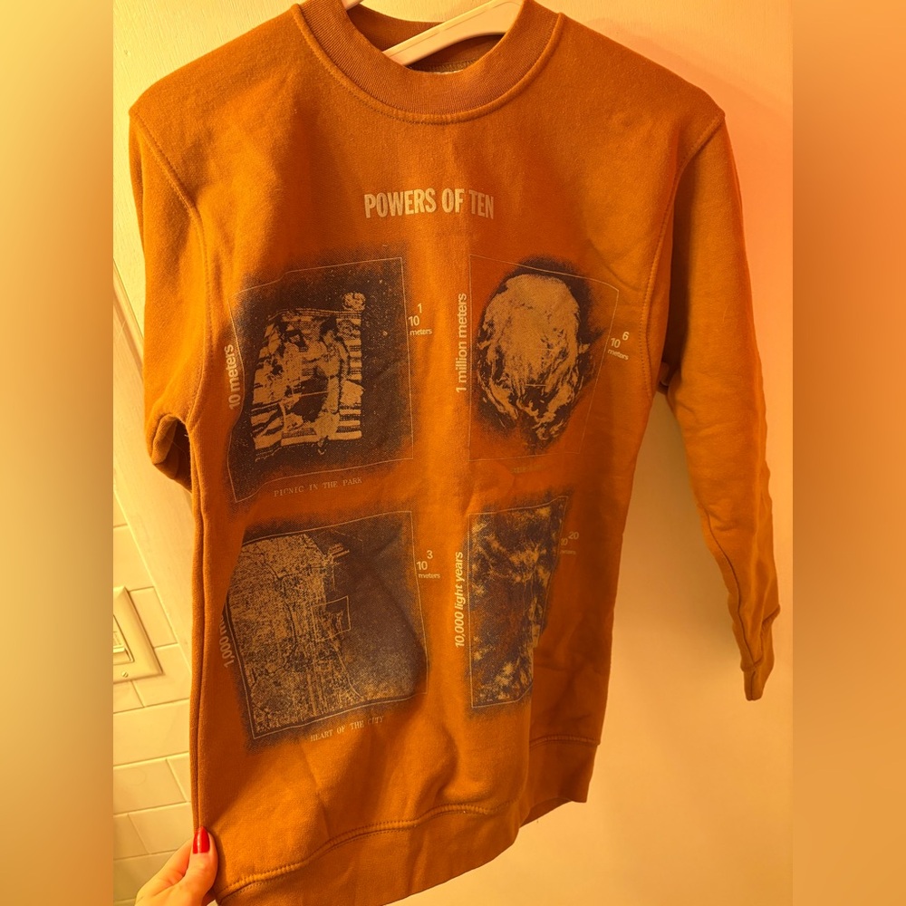 Rare Boot Boyz Powers of Ten Crewneck Sweatshirt size S